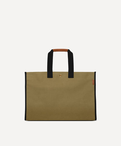 LE SAC PLIABLE COTON KAKI