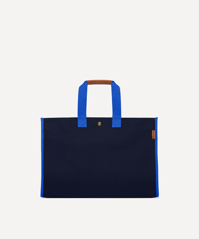 LE SAC PLIABLE COTON MARINE