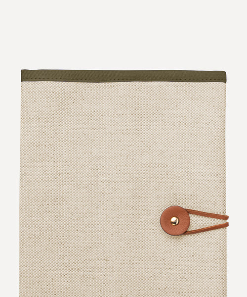 LE PROTÈGE CAHIER QUADRILLE NATURELLE