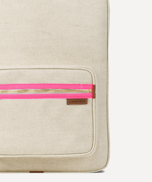 LE MINI SAC À DOS QUADRILLE NATURELLE