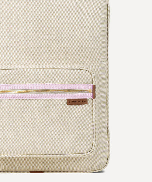 LE MINI SAC À DOS QUADRILLE NATURELLE