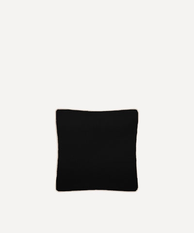 LA HOUSSE DE COUSSIN NOIRE