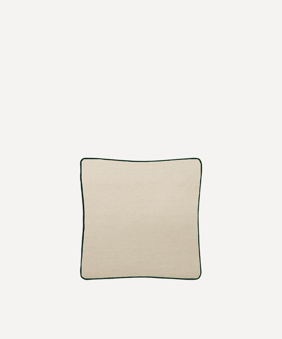 LA HOUSSE DE COUSSIN QUADRILLE NATURELLE