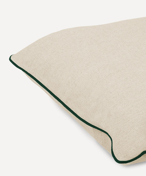 LA HOUSSE DE COUSSIN QUADRILLE NATURELLE