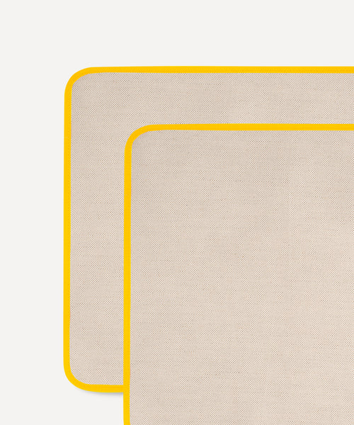 LE SET DE TABLE QUADRILLE NATURELLE