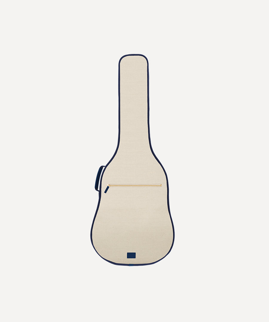 Étui Pour Guitare Kinsman Ultima - Coque Bois Léger - Rembourré - Poche De Rangement - Marron