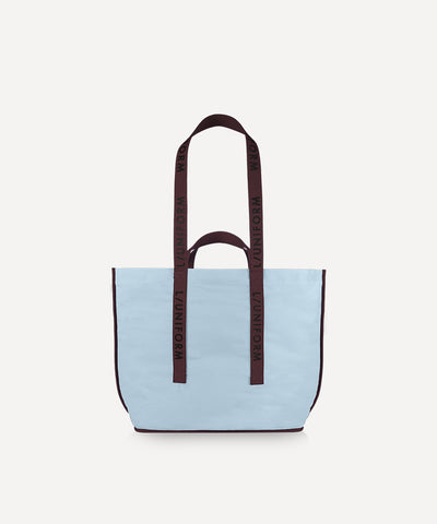 LE SAC FOURRE-TOUT BLEU PASTEL