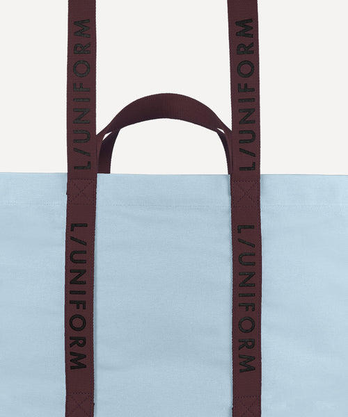 LE SAC FOURRE-TOUT BLEU PASTEL