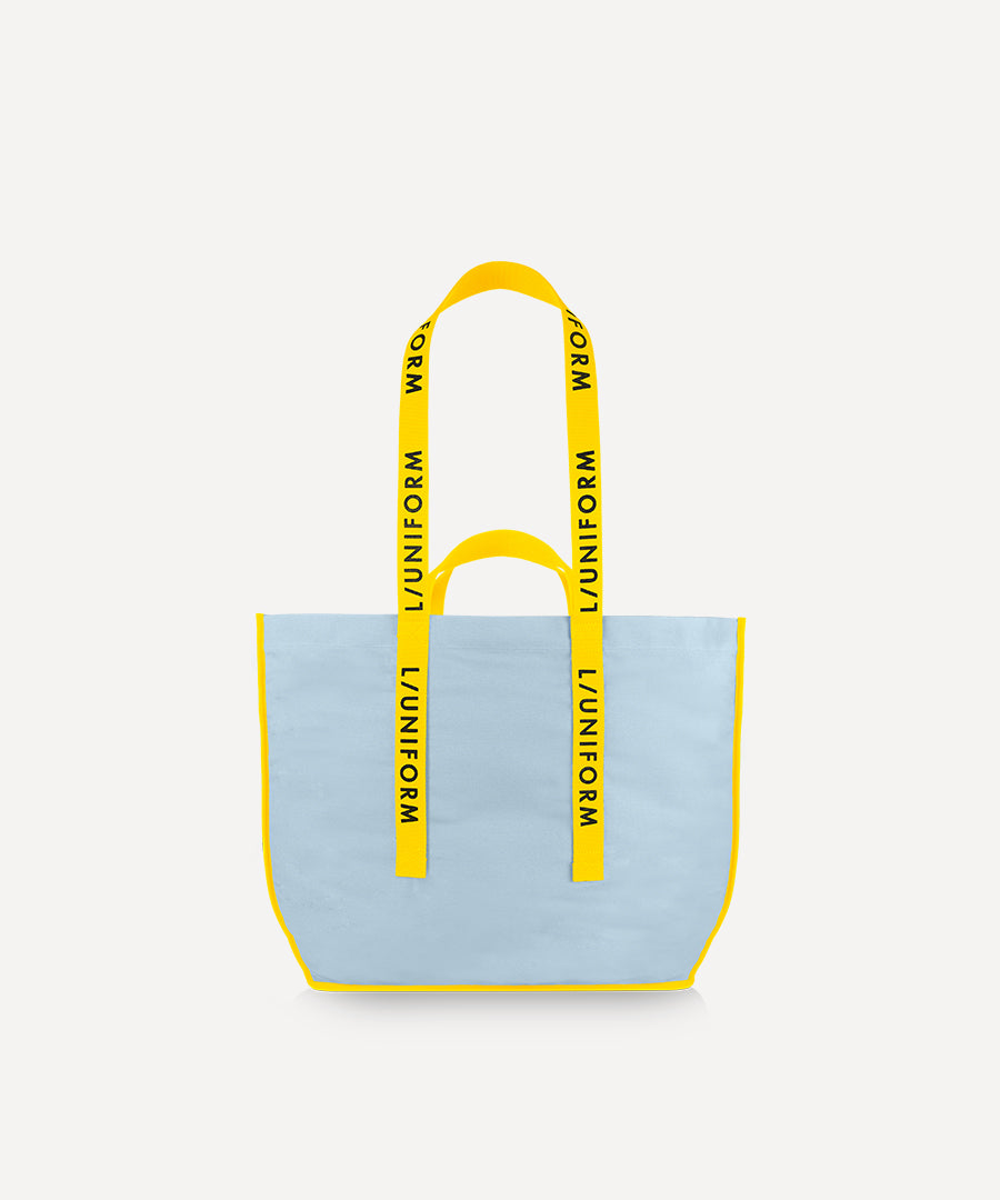 LE SAC FOURRE-TOUT BLEU PASTEL