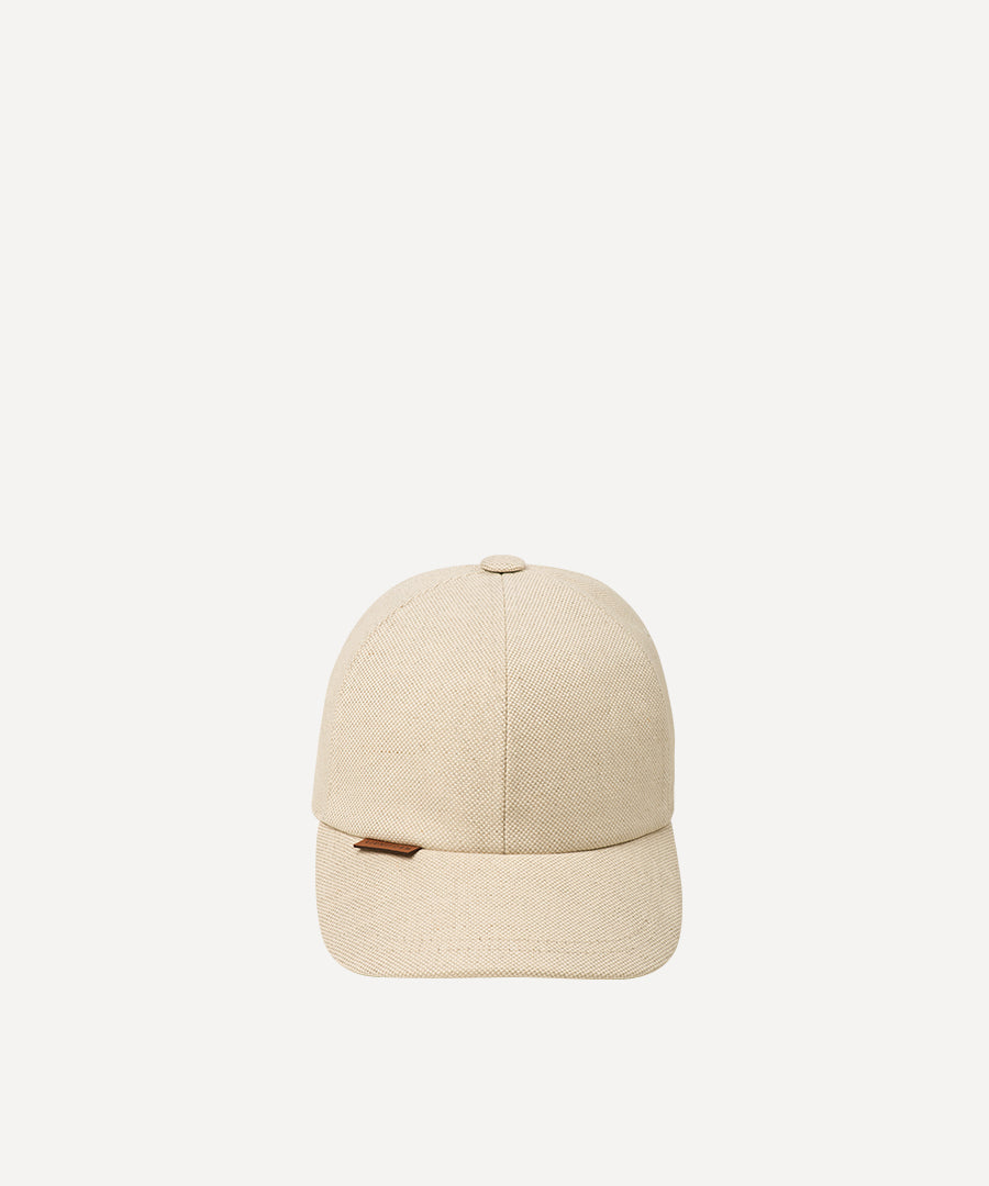 帽子 CPH 575LC LINEN CANVAS CASQUETTE / ECRU CANVAS CAP – L/UNIFORM