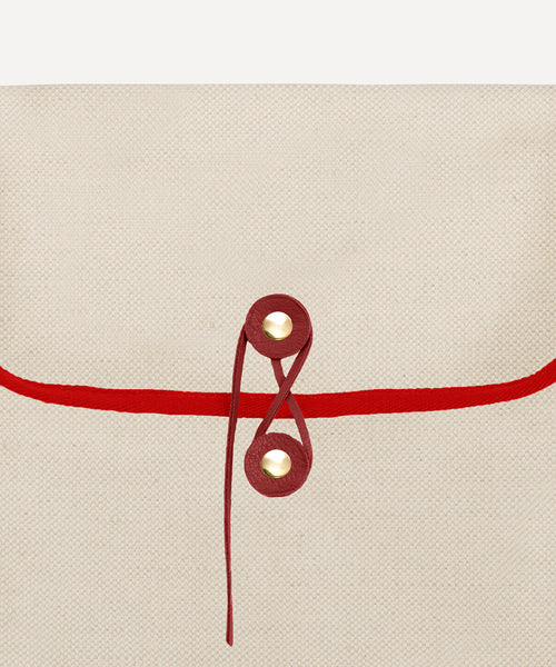 LE SAC AMOVIBLE ISOTHERME QUADRILLE NATURELLE