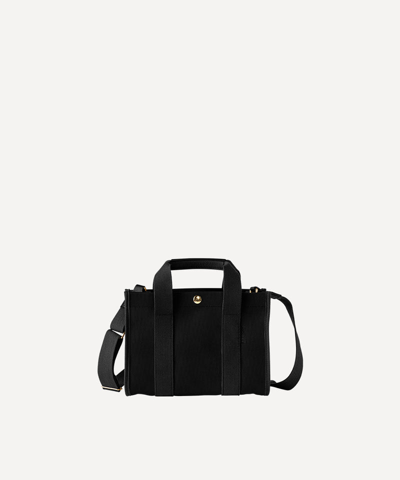THE MINI PRESS BAG BLACK