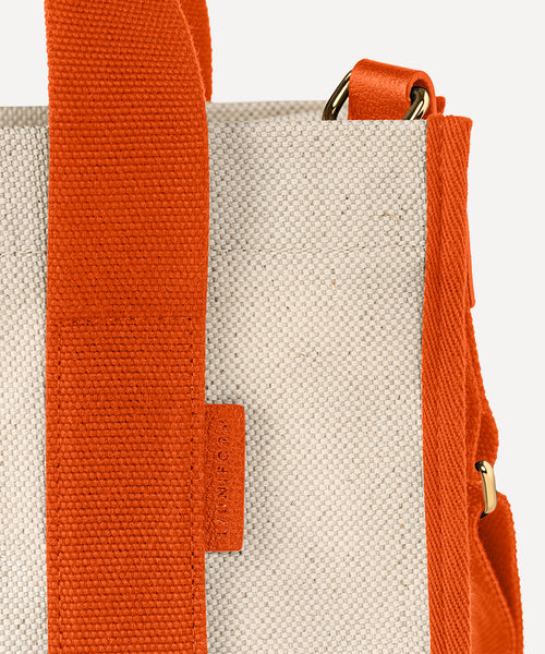 LE MINI SAC PRESSE QUADRILLE NATURELLE