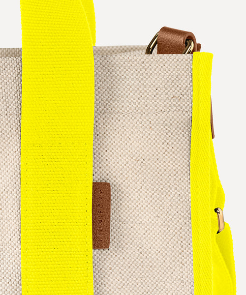 LE MINI SAC PRESSE QUADRILLE NATURELLE