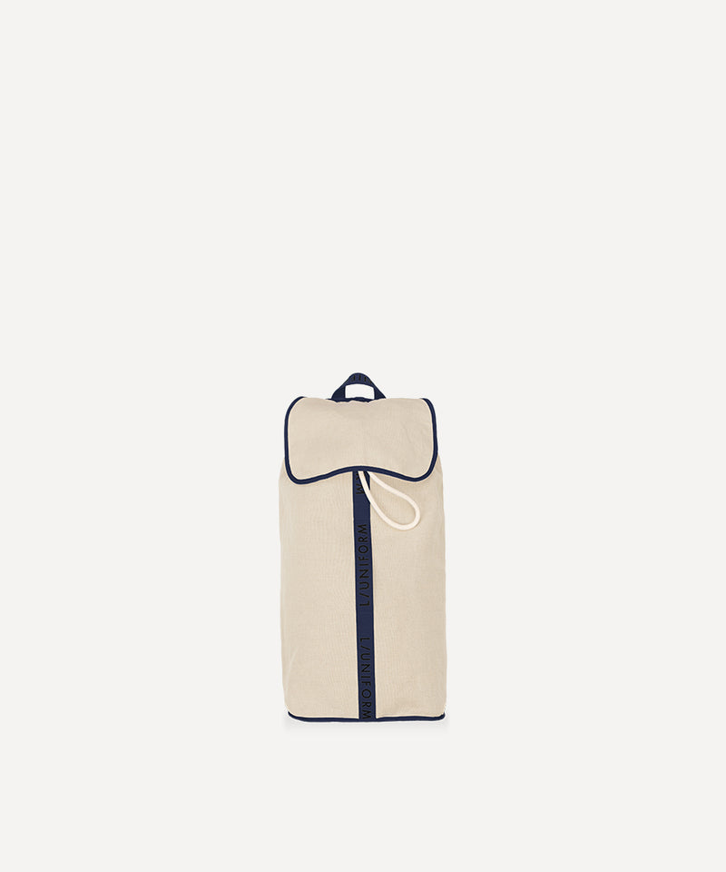 SAC À LINGE QUADRILLE NATURELLE