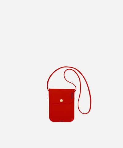 THE NECK POUCH RED